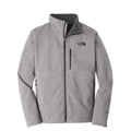 The North Face Men's Medium Grey Heather Apex Barrier Softshell Jacket